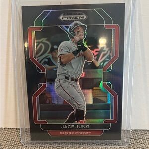 2022 Panini Prizm Draft Picks Black Prizm Jace Jung #PDP12